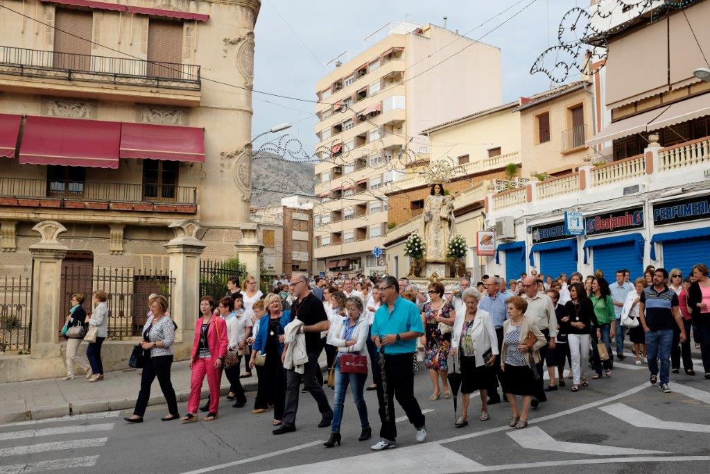 Traslado de la Virgen a San Bartolomé. Septiembre 2020. Foto: Vicent Olmos.