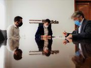 El Ayuntamiento de Elda firma la renovación del convenio de colaboración con el Centro Excursionista Eldense Renovación del convenio de colaboración con el Centro Excursionista Eldense