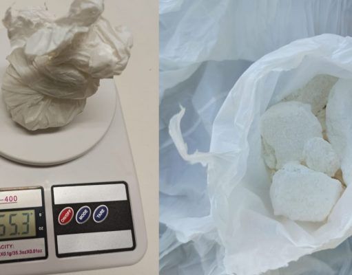 La Policía Local de Elda detiene a un individuo con 65 gramos de cocaína en uno de los controles del confinamiento perimetral Bolsa con 65 gramos de cocaína