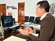 La Policía Local de Elda tramita durante el fin de semana cerca de medio centenar de sanciones por infracciones relacionadas con el toque de queda y el confinamiento Reunión del CECOPI