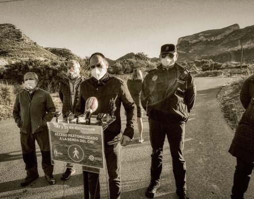 Petrer peatonaliza el camino de acceso al Cid los días 27 y 31 y recomienda buscar parajes alternativos para evitar aglomeraciones Peatonalización del camino de acceso al Cid