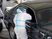 Coronavirus Comunitat Valenciana – 32 fallecidos, 2.146 nuevos casos de coronavirus y 2.349 altas Toma de pcr en vehículo - archivo