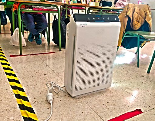 306 purificadores de aire instalados en los centros educativos de Petrer Purificadores de Aire - Anti Covid 19