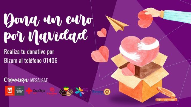 CAMPAÑA DONA 1 EURO POR NAVIDAD