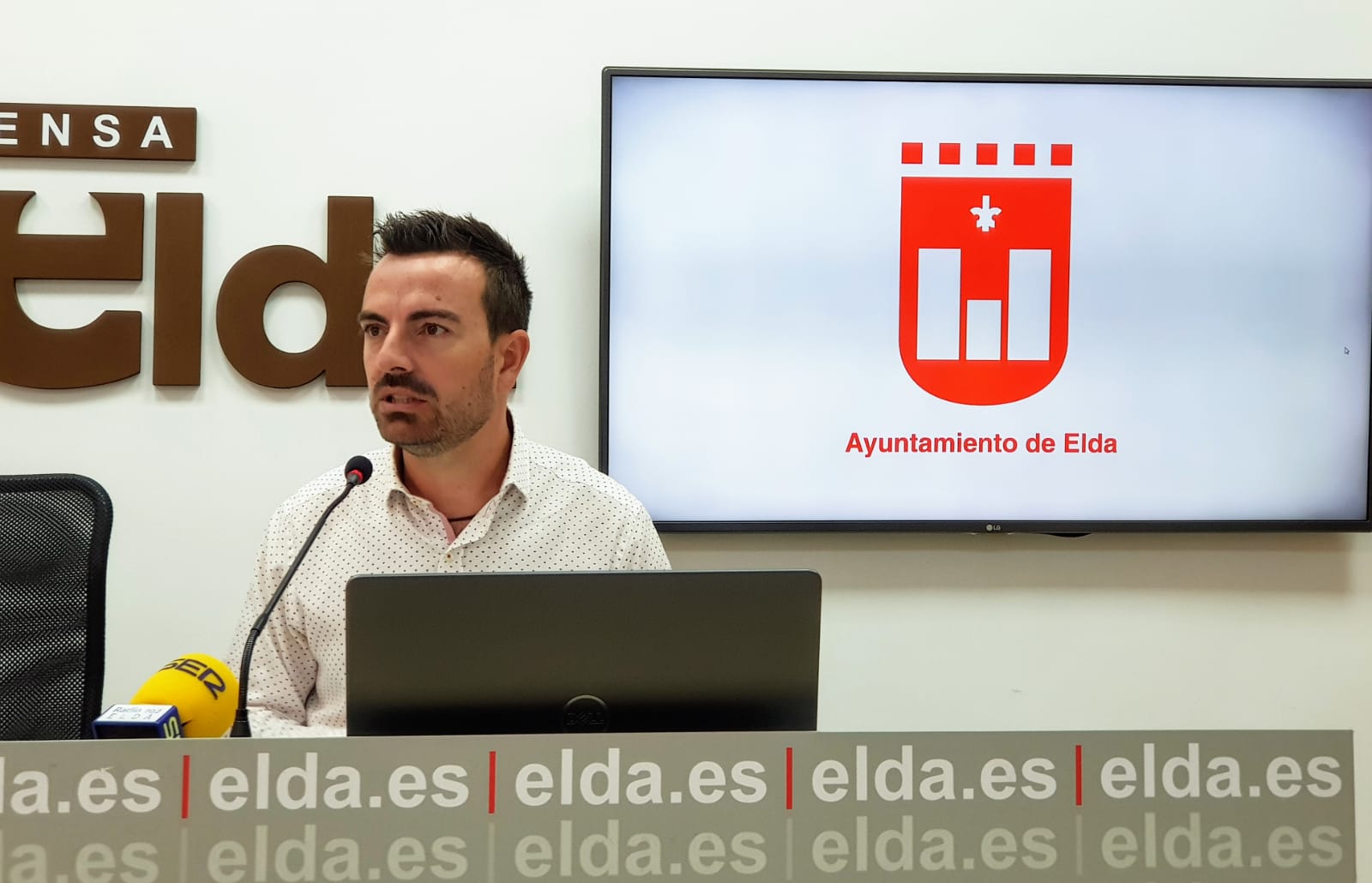 Fernando Gómez, concejal de deportes Elda