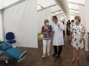 La Comunitat Valenciana acondiciona 280 camas en los hospitales de campaña para descongestionar la presión por el covid19 Hospital de campaña de Alicante - Archivo - Gva.es