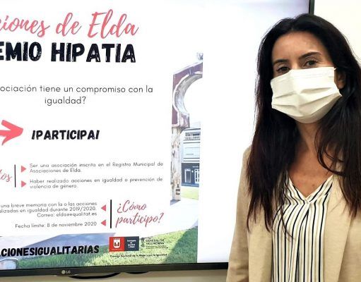 La Conselleria de Igualdad y Políticas Inclusivas ha concedido una subvención de 9.926 euros al Instituto Municipal de Servicios Sociales de Elda (IMSSE) Premio Hipatia Elda