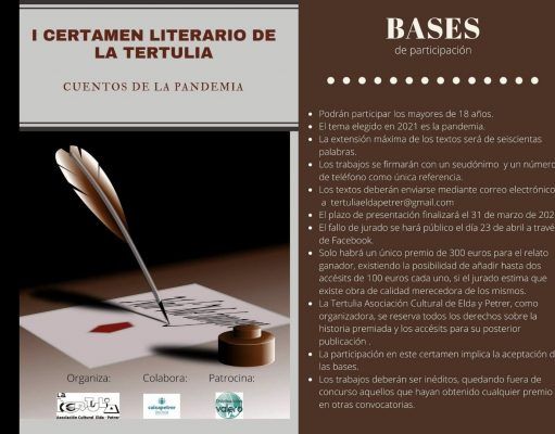 I Certamen literario de la Tertulia – Elda