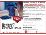 Curso “Programación Multimedia y Dispositivos Móviles” destinado a jóvenes sin empleo ofrecido por el Ayto. de Elda