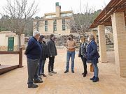 La alcaldesa Irene Navarro molesta por la “deslealtad institucional” con Petrer del presidente Carlos Mazón Fotografía publicada por la Diputación de Alicante.