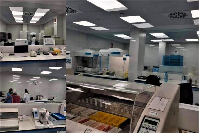 Laboratorio de Anatomía Patológica del Hospital de Elda