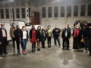 La alcaldesa de Petrer se reúne con empresarios locales, para explicarles el proyecto de creación de nuevo suelo, con parcelas de tamaño grande. La alcaldesa de Petrer se reúne con empresarios locales