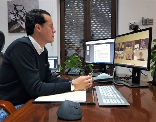 Rubén Alfaro: “La industria del calzado necesita en estos momentos confianza y tranquilidad, no más incertidumbres ni preocupaciones” Reunión telemática con Ximo Puig