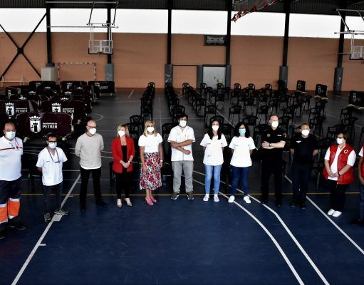 Vacunación masiva en el pabellón de San Jerónimo en Petrer a partir del próximo lunes Pabellón de San Jerónimo Petrer