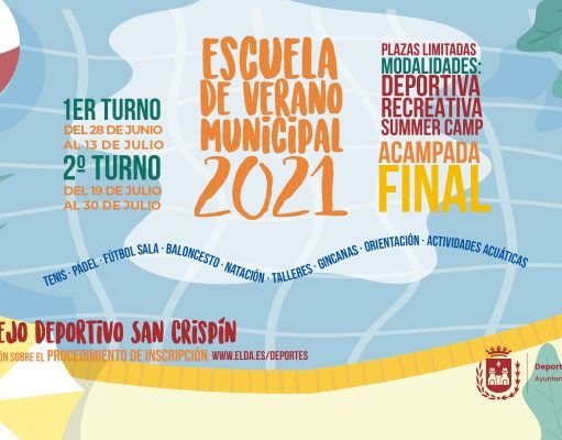 Escuela Municipal de Verano de Elda, 600 niñas y niños podrán acceder, la inscripción será online Escuela Municipal de Verano Elda 2021