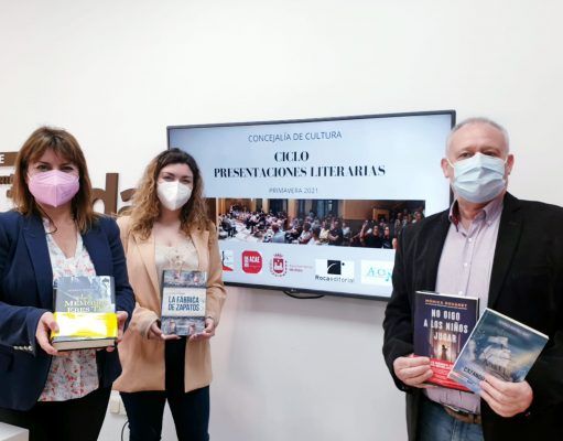 La Concejalía de Cultura de Elda organiza en mayo y junio un ciclo de presentaciones literarias con novedades editoriales de primera fila