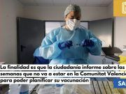 La ciudadanía podrá indicar a Sanidad a partir del 15 de julio sus días de vacaciones para adaptar la vacunación