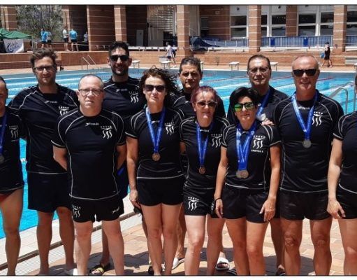 Una vez más como equipo, el Club Natación Elda Master destaca en el Autonómico de Natación Club Natación Elda Master