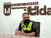 La Policía Local de Elda reforzará la vigilancia para que no haya actividades en los cuartelillos y realizará controles aleatorios de alcoholemia El Comisario Principal de Elda, Francisco Cazorla