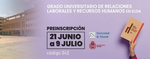 ¡Elige futuro! El próximo viernes, día 9 de julio, finaliza el plazo de preinscripciones para el curso 2021-2022 en la EURLE