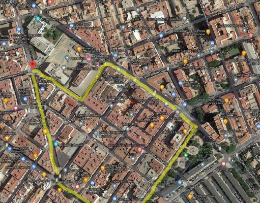 Reurbanización del barrio La Feria-Cocoliche 20.000 metros cuadrados de calles y aceras Barrio de La Feria-Cocoliche en Elda