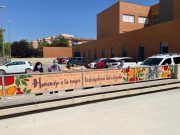 El IES La Torreta instala un mural de diez metros de longitud dedicado a la mujer trabajadora realizado por el alumnado del centro Mural de diez metros de longitud dedicado a la mujer trabajadora