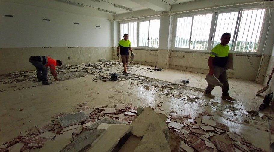 Iniciadas las obras de remodelación del instituto Paco Mollá