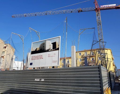 Avanzan a buen ritmo los trabajos de construcción del nuevo Consultorio Médico de Virgen de la Cabeza Consultorio Médico de Virgen de la Cabeza