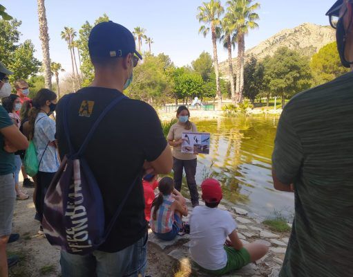 Más de 60 personas han participado en los tres talleres organizados para conocer las aves que habitan en el área urbana de Elda Más de 60 personas han participado en los tres talleres organizados para conocer las aves que habitan en el área urbana de Elda