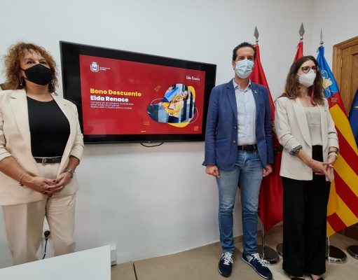 7.500 bonos descuento de 10 euros del 23 de octubre al 20 de noviembre para utilizar en las compras en los comercios de Elda 7.500 bonos descuento de 10 euros a emplear en compras