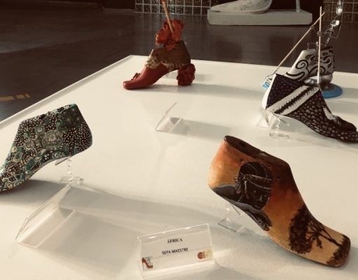 70 hormas convertidas en obras de arte en el Museo del Calzado de Elda