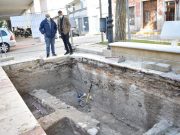 El pasado romano de Petrer emerge con el hallazgo de una construcción del siglo V en la plaza de Baix Construcción del siglo V en la plaza de Baix