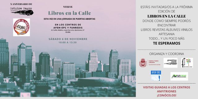 Recuperación de ‘Libros en la Calle’ como punto de encuentro cultural