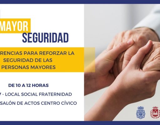El Ayuntamiento de Elda y la Policía Nacional retoman la campaña para reforzar la seguridad de las personas mayores Plan de Seguridad de Mayores