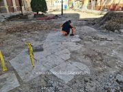 Remodelación de la Plaza de Arriba de Elda para recuperar el esplendor que tuvo en la época medieval Antiguo suelo de la Plaza de Arriba de Elda