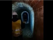 Sale a la luz en Elda uno de los refugios antiaéreos de la Guerra Civil más grandes de la comarca Refugio antiaéreos de la Guerra Civil en Elda