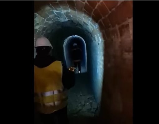 Sale a la luz en Elda uno de los refugios antiaéreos de la Guerra Civil más grandes de la comarca Refugio antiaéreos de la Guerra Civil en Elda