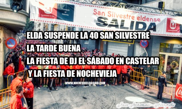 Suspensión de eventos navideños en Elda - 2021