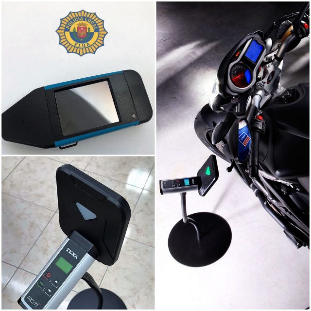Dispositivo para controlar la manipulación irregular de ciclomotores y motocicletas