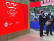 Elda presenta en Fitur la programación del Año Coloma como la gran propuesta cultural, turística y de ocio de la ciudad para 2022 Elda presenta la programación del Año Coloma en Fitur