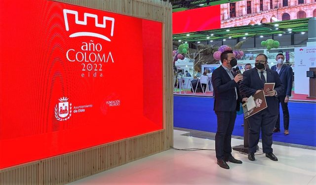 Elda presenta la programación del Año Coloma en Fitur