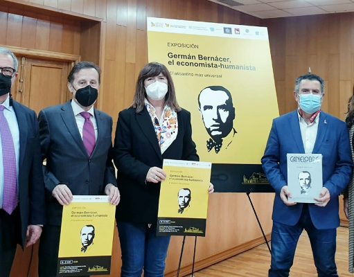El Museo del Calzado de Elda acoge una exposición sobre la figura humana y profesional del economista Germán Bernácer Exposición sobre el economista Germán Bernácer