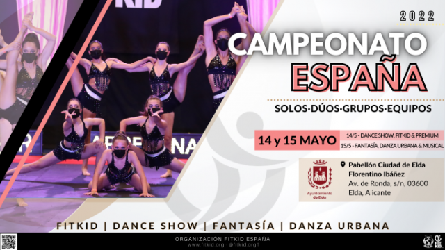 Campeonato de España de Fitkid en Elda 2022