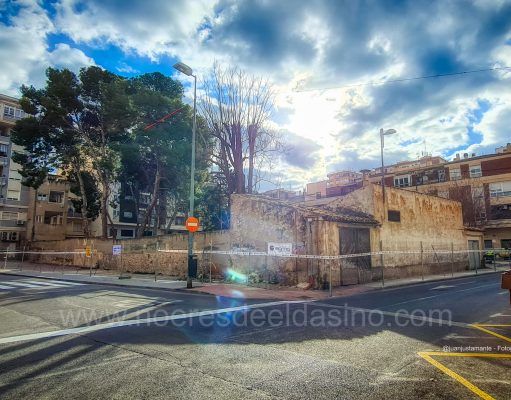 Comienzan las obras de remodelación y ampliación de la Plaza Joan Miró de Elda para generar una nueva zona verde de 2.500 metros cuadrados Plaza Joan Miró Elda