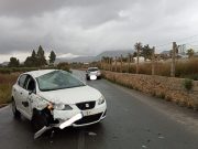 Un conductor positivo en el test de drogas causa un accidente múltiple en la avenida de Cataluña de Petrer Accidente múltiple en la avenida de Cataluña de Petrer