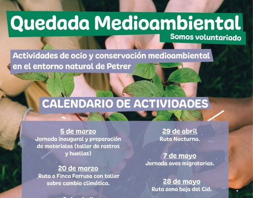 Petrer busca crear consciencia medioambiental entre sus jóvenes con actividades en contacto con el entorno natural del municipio Petrer busca crear consciencia medioambiental entre sus jóvenes con actividades en contacto con el entorno natural del municipio