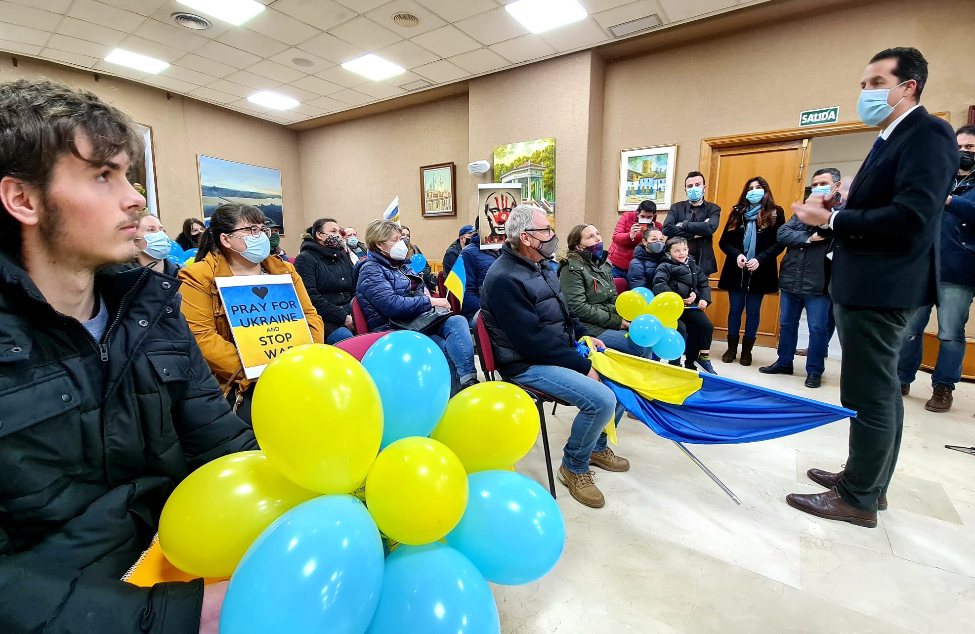 Solidaridad con el pueblo de Ucrania ante la agresión rusa