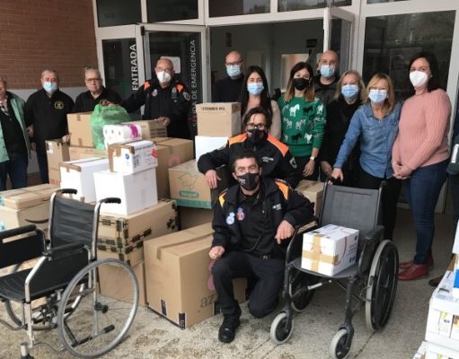 Petrer envía 14 toneladas de ayuda al interior de la zona en guerra de Ucrania a través de la Asociación Española de Guardias Civiles Petrer envía 14 toneladas de ayuda al interior de la zona en guerra de Ucrania