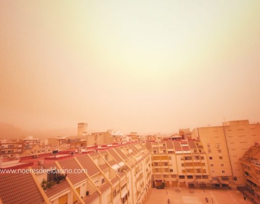 La calima nos deja «cielos marcianos» en el Valle de Elda – Petrer Calima Elda Petrer marzo 2022