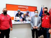 Elda se convierte este fin de semana en la capital del ciclismo de montaña con la disputa de la primera prueba del Superprestigio MTB El concejal de Deportes, Fernando Gómez, acompañado por el presidente del Club Ciclista Elda, Antonio Sabater, presidente del Club Ciclista Elda, y del responsable técnico del club y de esta prueba, Miguel Jover